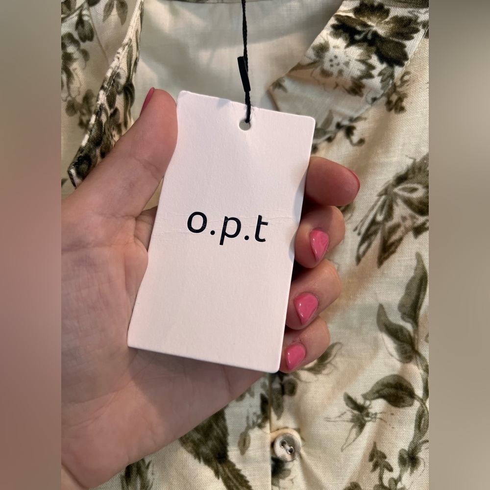 o.p.t. Floral Puff Sleeve Midi Dress - Picture 8 of 10